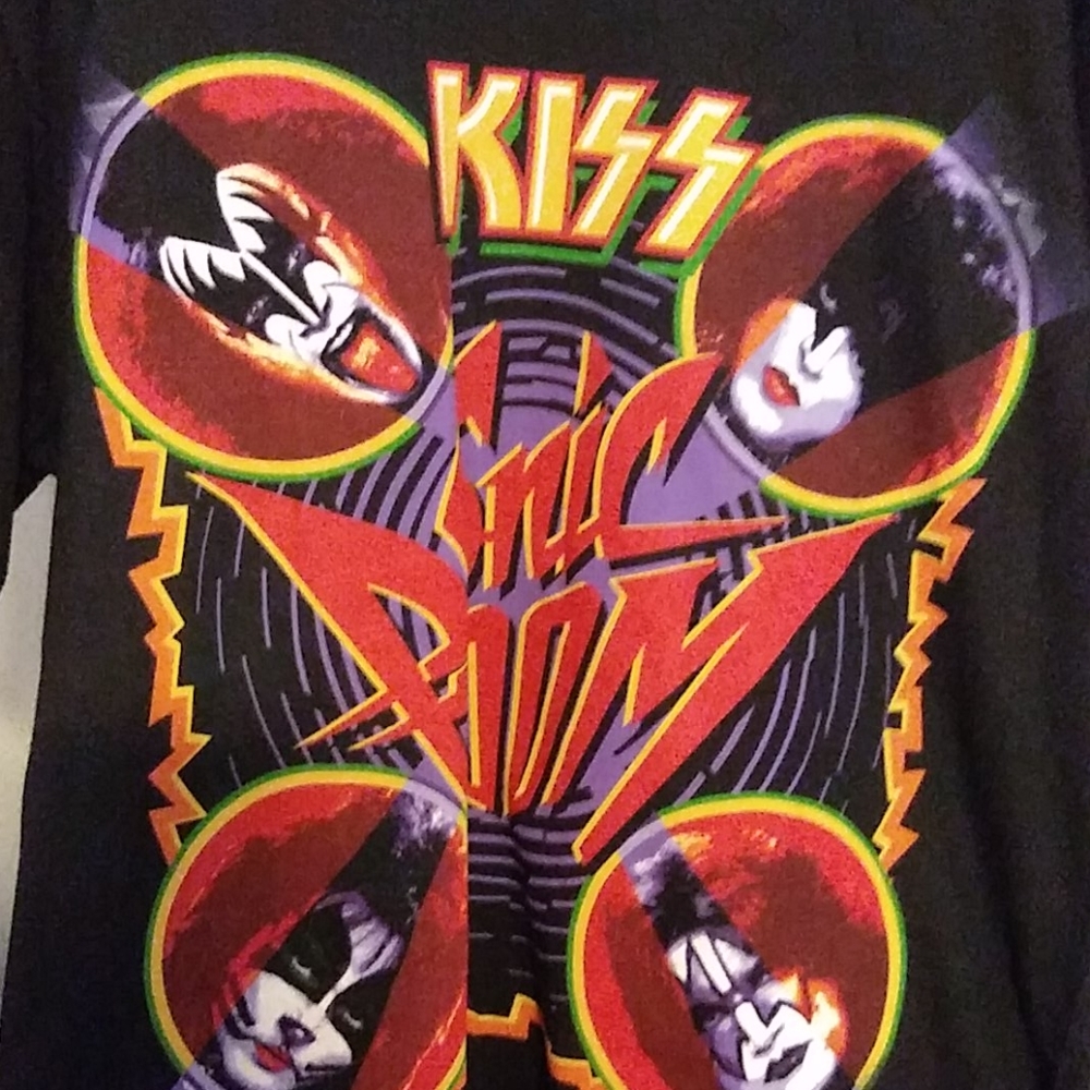 KISS T-shirt Sonic Boom
